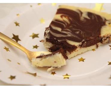 Schokoladen-Swirl-Käsekuchen Rezept