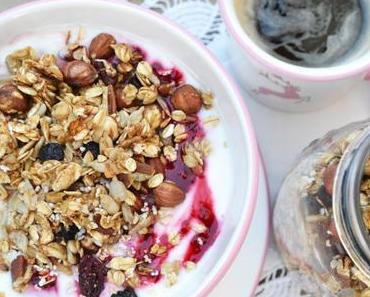Frühstücks-Glück! Mein liebstes Granola