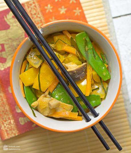 Thai-Curry mit knackigem Gemüse | Madame Cuisine Rezept