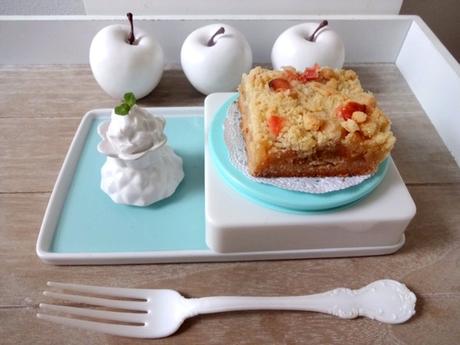 veganer Apfel-Streuselkuchen