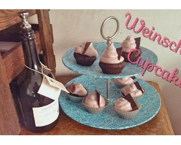 Weinschaum-Cupcakes (vegan)