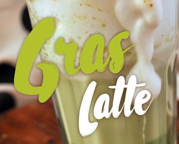 Grün-grüne Gerstengras Latte