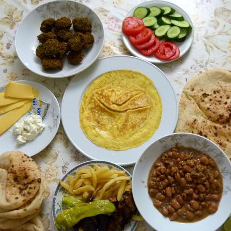 Menüvorschlag: Ägyptisches Frühstück oder Brunch für Gäste