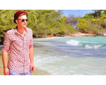 Seestern-Print auf Koh Samet in Thailand