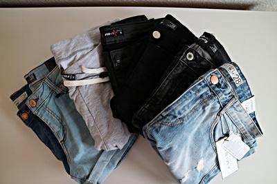 Shoppingausbeute | Januar - www.josieslittlewonderland.de , haul, new yorker, jeans, ripped jeans, leather pants, amisu, fishbone sister, new yorker haul, jeans shorts