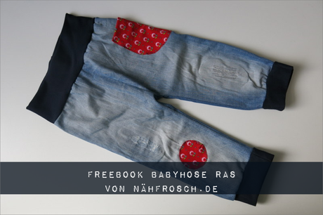 Babyhose “Ras” nach dem Freebook von Nähfrosch