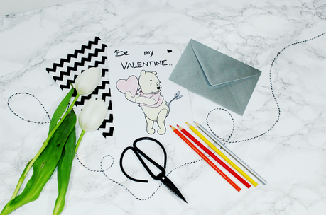 DIY | Valentinstagskarten + Kuverts selbst gestalten