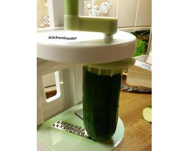 Zucchinispaghetti mit Garnelen