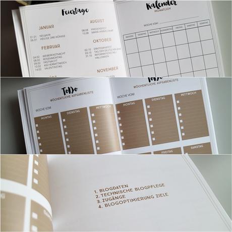 Blog Planer von Kreavida - www.josieslittlewonderland.de - ordnung muss sein, blogger essentials