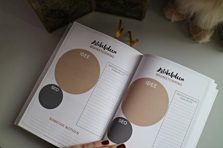 Blog Planer von Kreavida - www.josieslittlewonderland.de - ordnung muss sein, blogger essentials