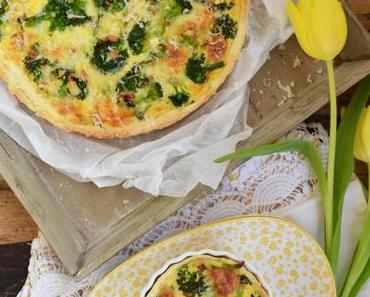 Eine Runde Knusperglück! Brokkoli-Quiche