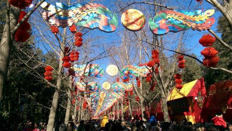 China Urlaub Erfahrungen Peking Ditan Park und Chinese New Year Teil 2