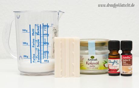 [Blogparade: Anderen eine Freude machen] DIY Peeling-Seife