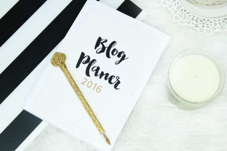 Blogger 1x1 | Blog Planer 2016 - Wie plane ich meinen Blog& Blogposts richtig ?