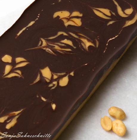 Peanutbutter-chocolate-bars with caramel-2