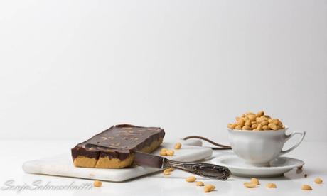 Peanutbutter-chocolate-bars with caramel-4