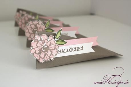 Kleine Blumengrüße für meinen Stampin’ Up! Workshop in Ellerstadt {Pfalz}