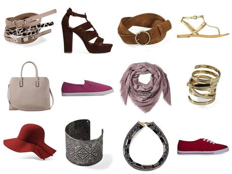 Accessoires und Schuhe