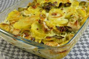 kartoffel-lauch-gratin