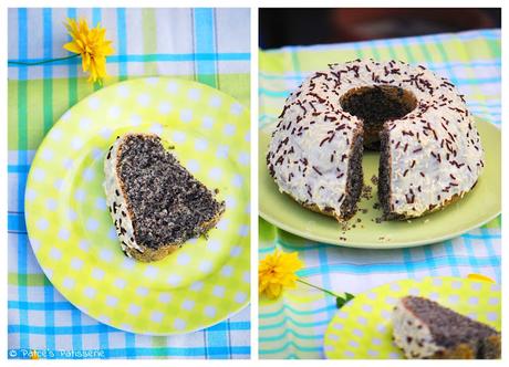 Mhhhhh...Mohn-Gugelhupf mit weißer Schokolade {Geht auch vegan!}