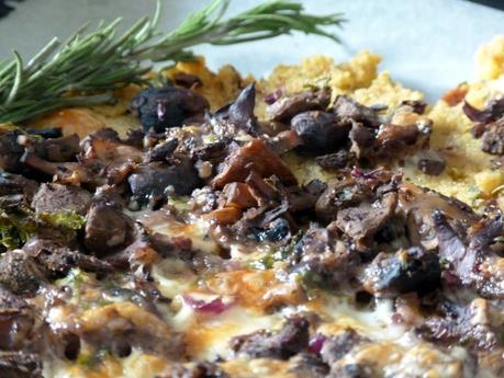 Rezept: Pilz Polenta