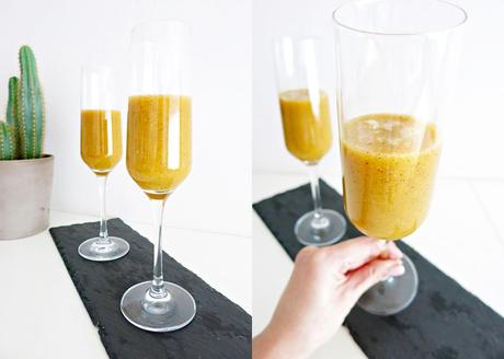 Kiwi-Karotten-Orangen Smoothie