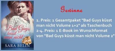[Blogtour] Bad Guys küsst man nicht Volume 2 von Sara Belin - Mein Thema: Buchvorstellung