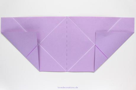 DIY Origami Vase #2 7