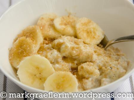 Porridge Banane Zimtzucker 2