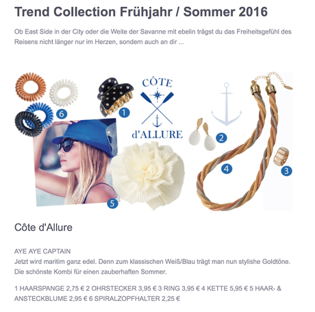 [Preview] ebelin Trend Collection Frühjahr/Sommer 2016 + Neuheiten im Make-up Sortiment