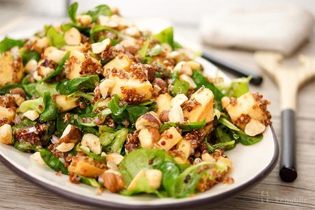 Steckrüben Salat mit Quinoa