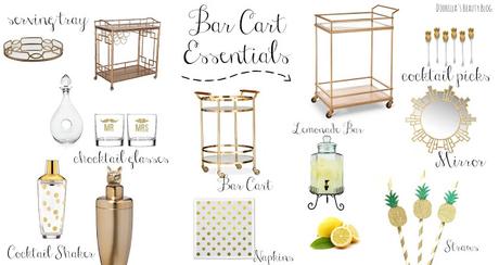 {Home Edition} Bar Cart Essentials