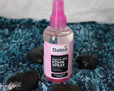 Testbericht | Balea Quick-Dry Föhn Spray