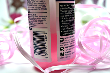 [NEU] Review: Balea - Quick Dry Föhn Spray