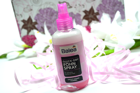 [NEU] Review: Balea - Quick Dry Föhn Spray