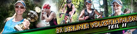 EISWUERFELIMSCHUH - 27 Berliner Volkstriathlon Triathlon Wettkampf Teil 2 Banner