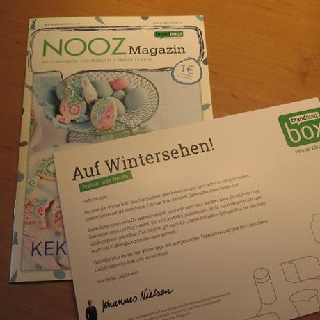 “Brandnoozbox ” im Februar