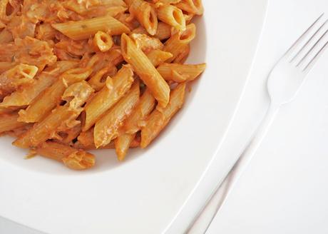 cremige One Pot Pasta mit Makrelen