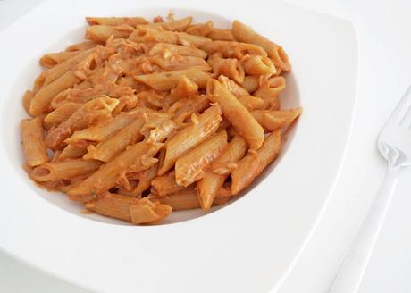 cremige One Pot Pasta mit Makrelen