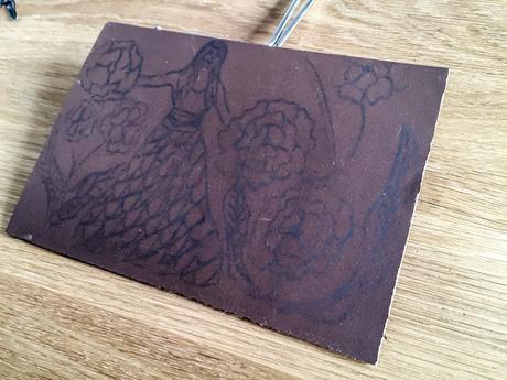 Linolschnitt – Linoldruck auf Papier und Stoff || Muster-Mittwoch März