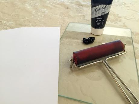 Linolschnitt – Linoldruck auf Papier und Stoff || Muster-Mittwoch März