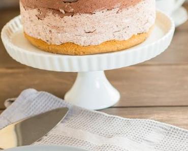 Schokoladen-Ombre Cheesecake für Antonella’s Birthday Party