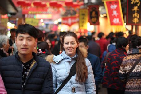 China Urlaub Erfahrungen Peking Shopping Tag im Pearl Market