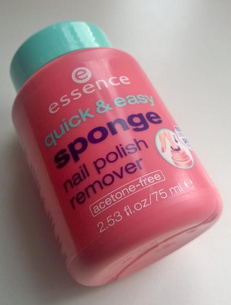 essence quick & easy sponge nail polish remover