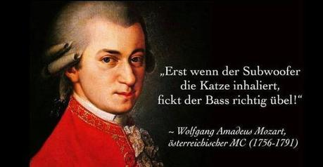 Amadeus, Amadeus ♫♪ – Mozart sinniert über den Bass