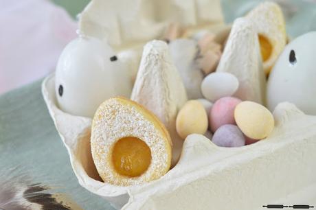 Osterbunchidee: süße Ostereier / Easter Lemon Cookies