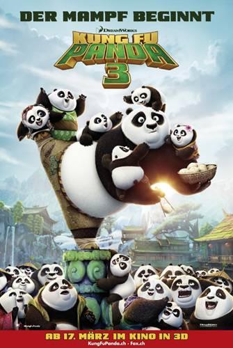 Mampfen und kämpfen: Po ist mit Kung Fu Panda 3 wieder da!