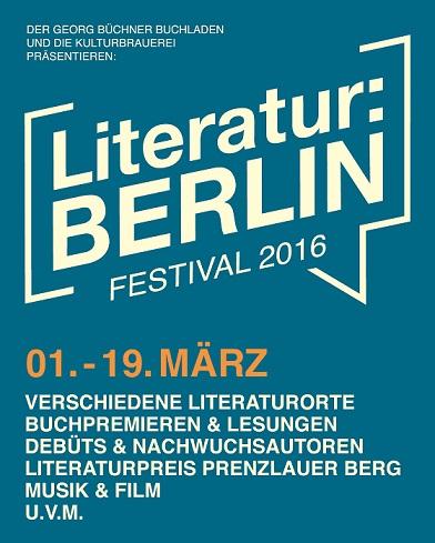 Berlinspiriert Literatur BERLIN 2016_LB2016_flyer_petrol