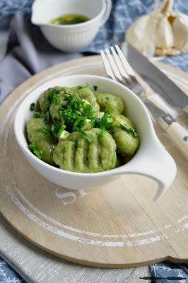 Bärlauch Gnocchi Aglio e Olio / Wild Garlic Gnocchi