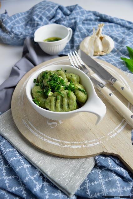Bärlauch Gnocchi Aglio e Olio / Wild Garlic Gnocchi